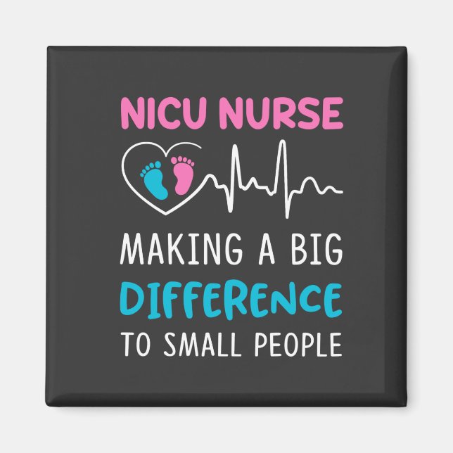 Imán Nursing Life | Nicu Nurse (Frente)