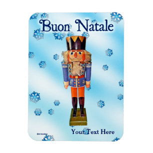 Imán Nutcracker alemán - Buon Natale