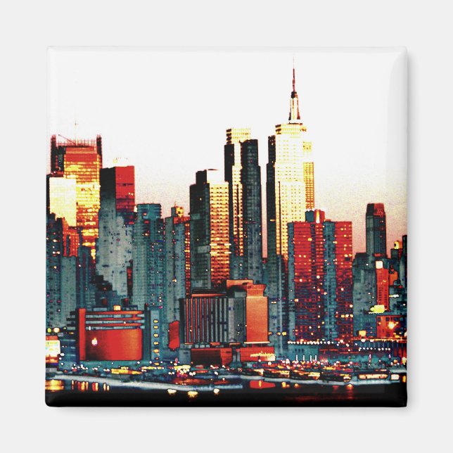 Imán NY Skyline Magnet (Frente)