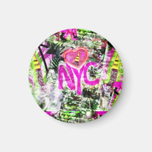 Imán NYC Graffiti City Neon Gift Coasters
