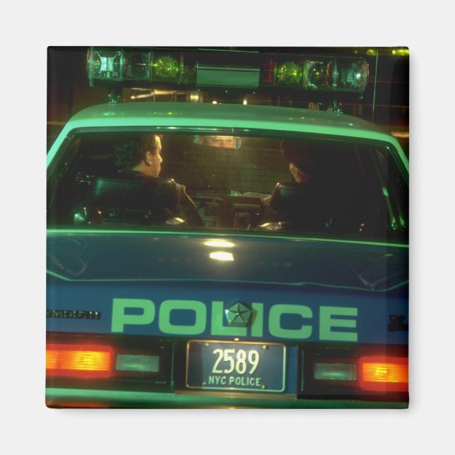 Imán NYC. Policía (Frente)