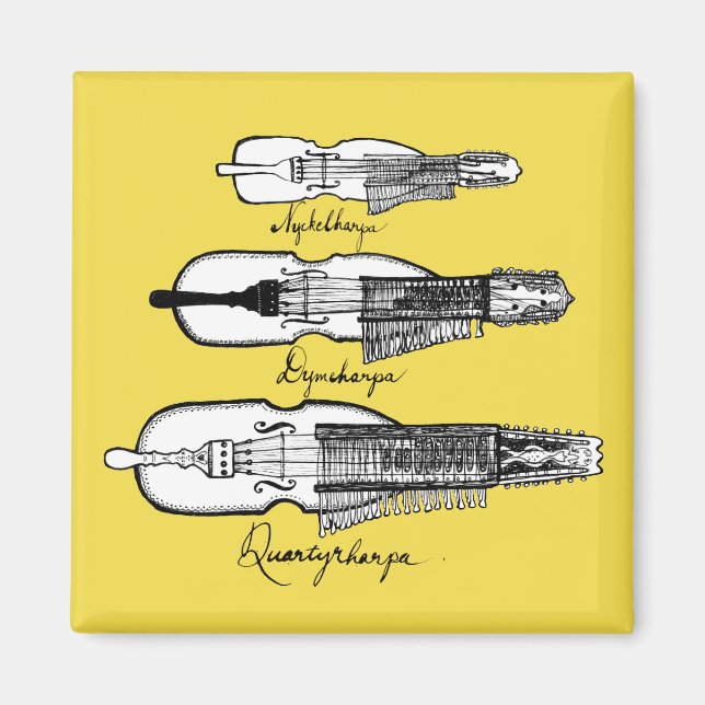 Imán Nyckleharpa imnet (Frente)
