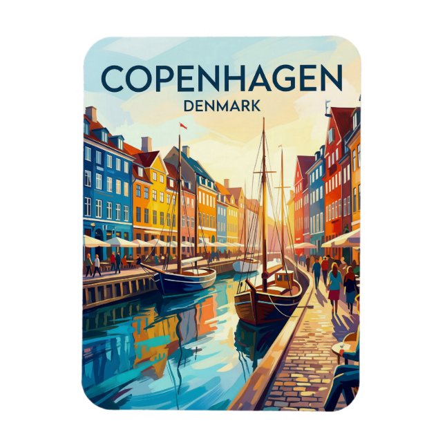 Imán Nyhavn Dinamarca (Vertical)