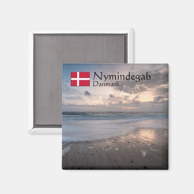 Imán Nymindegab Dinamarca (Anverso/Reverso)