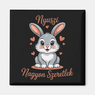 Imán Nyuszi, My Bunny Rabbit - Szeretlek, I Love You! 