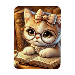 Imán "O Encanto Felino: Guardiões de Mistérios e Carinh