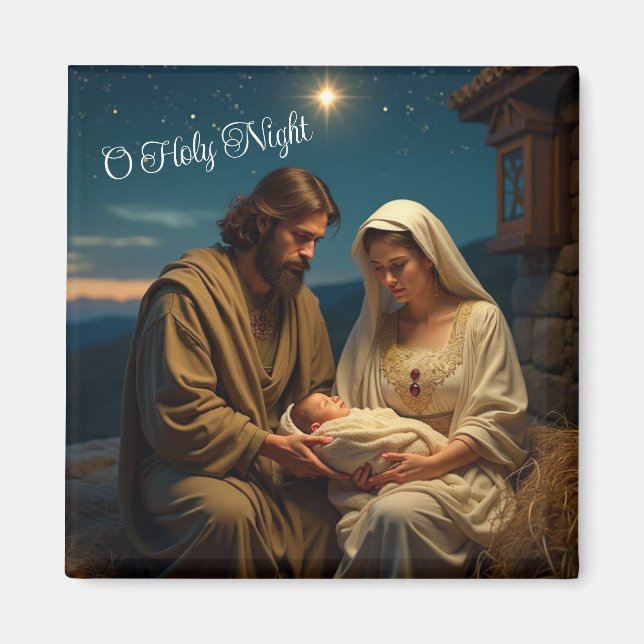 Imán O Holy Night Magnet (Frente)