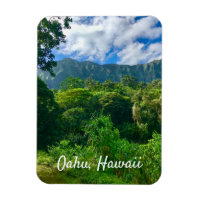 Oahu, bosque lluvioso de Hawaii