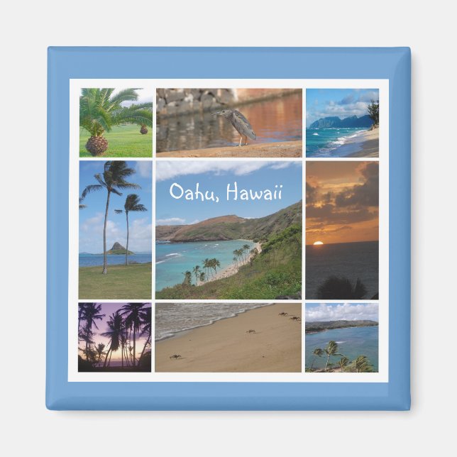 Imán Oahu, Hawaii (Frente)