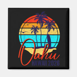 Imán Oahu hawaii 2026 vacaciones playa familia a juego