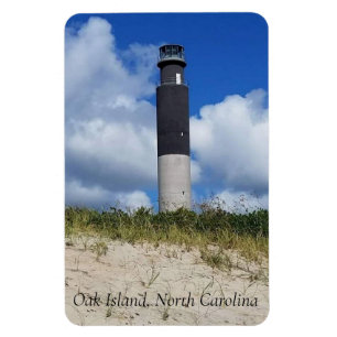 Imán Oak Island, Carolina del Norte Magnet