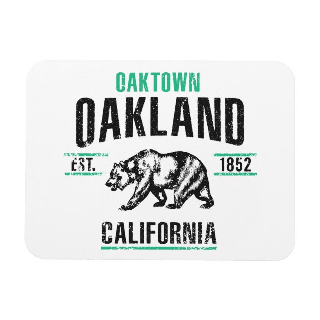 Imán Oakland (Horizontal)