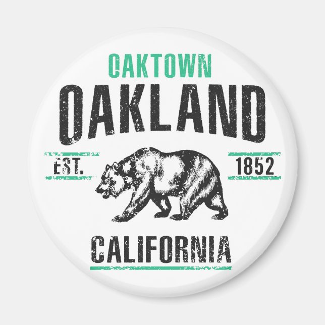 Imán Oakland (Frente)