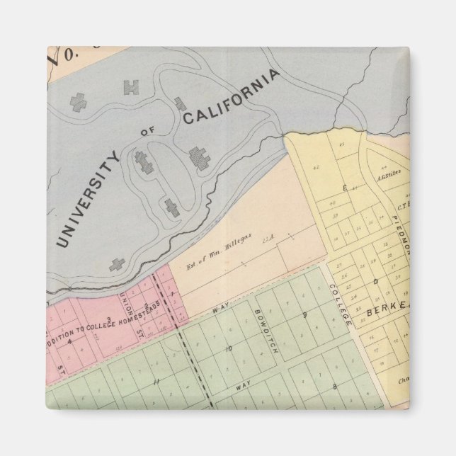 Imán Oakland, alrededores 16 (Frente)