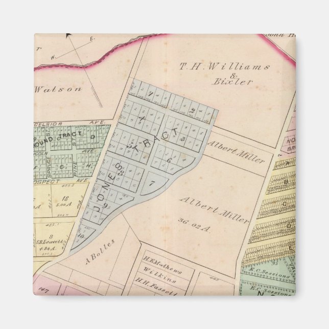 Imán Oakland, alrededores 7 (Frente)