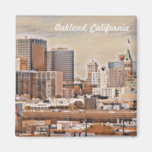 Imán Oakland, Bella Artes del Skyline de California (Frente)