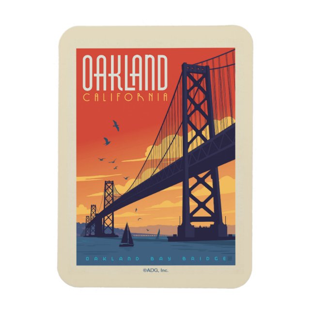 Imán Oakland, California (Vertical)