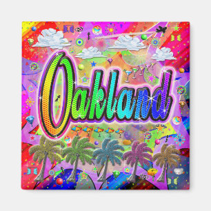 Imán Oakland Vista Express Magnet