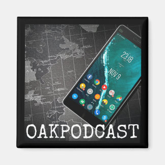 Imán Oakpodcast Magnet