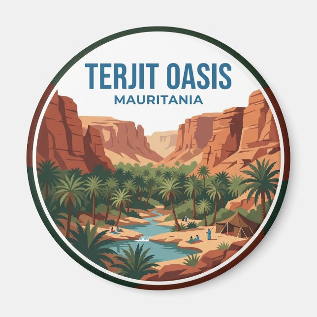 Imán Oasis de Terjit Mauritania (Frente)