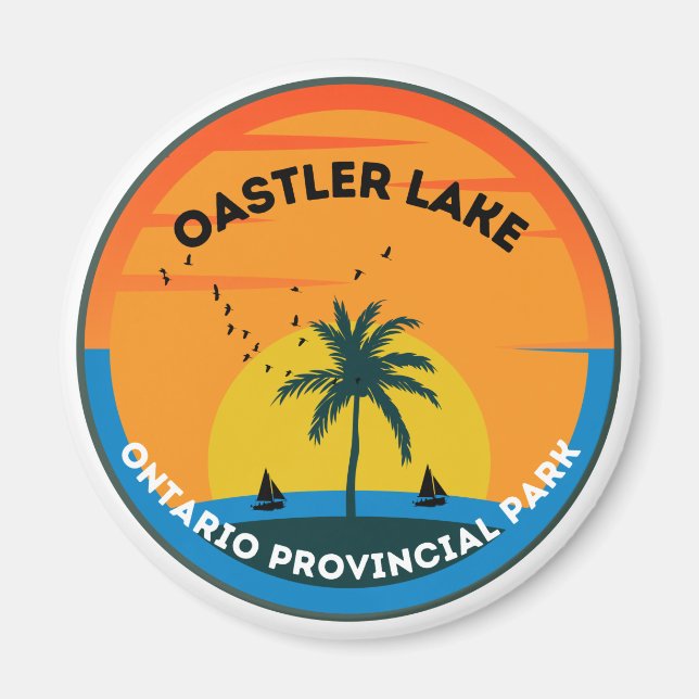 Imán Oastler Lake Ontario Provincial Park Magnet (Frente)