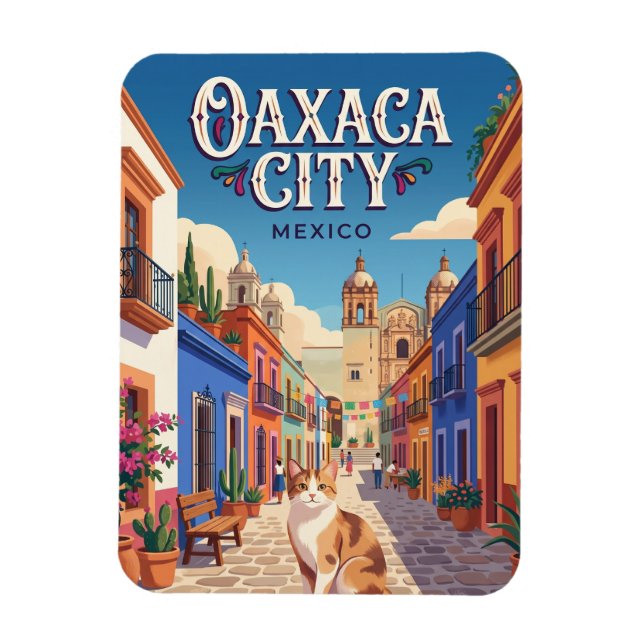 Imán Oaxaca de Juárez México (Vertical)