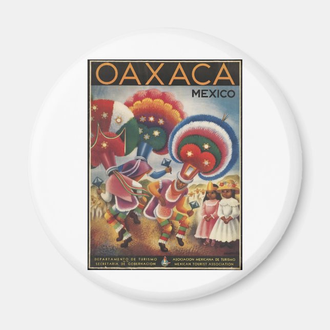 Imán Oaxaca México (Frente)