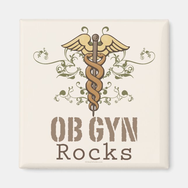 Imán OB GYN Rocks Magnet (Frente)