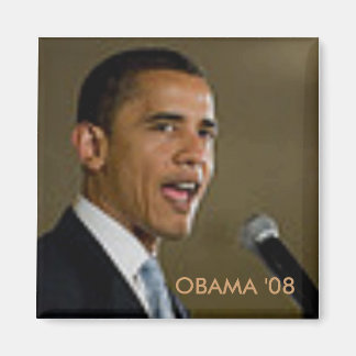 Imán OBAMA '08 Magnet