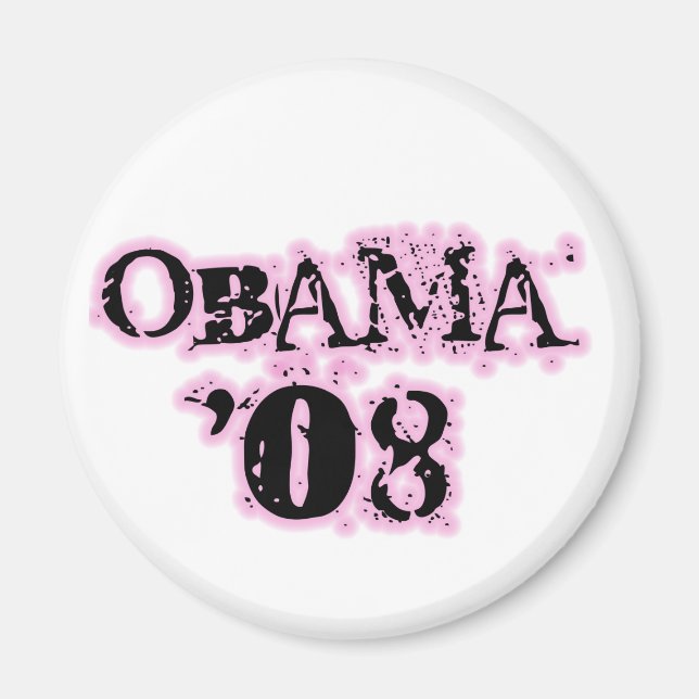 Imán OBAMA 2008 Magnet (Frente)
