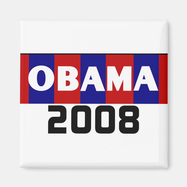 Imán OBAMA 2008 Magnet (Frente)