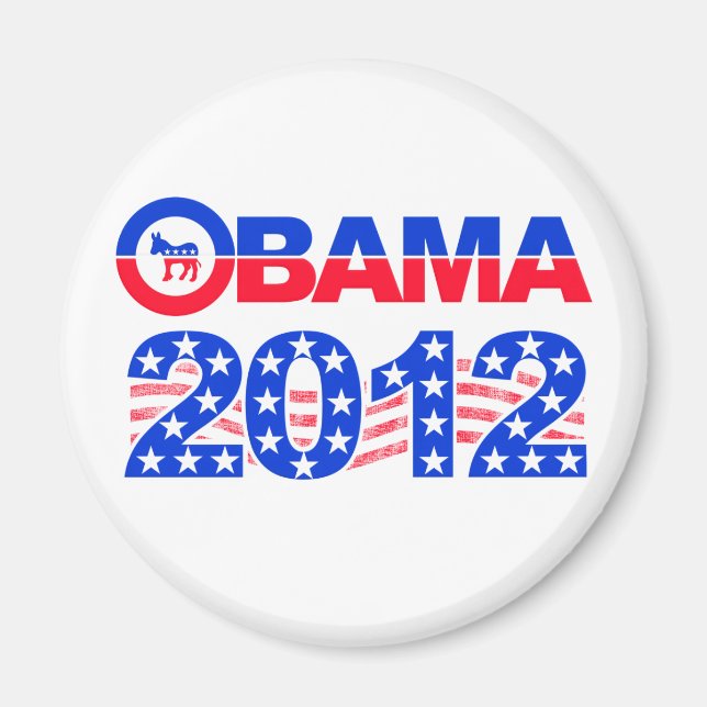 imán OBAMA 2012 (Frente)