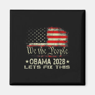 Imán Obama 2028 Arreglemos Esto Nosotros, El Pueblo, No