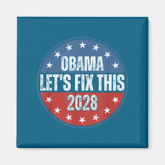 Imán Obama 2028 Let's Fix This Obama 48th President