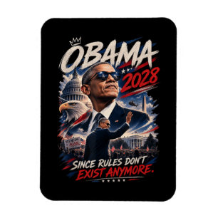 Imán Obama 2028 Ya que las reglas ya no existen