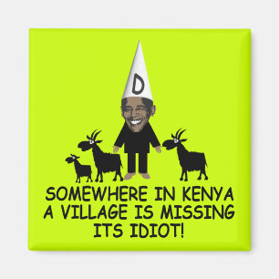 Imán Obama anti, idiota del pueblo