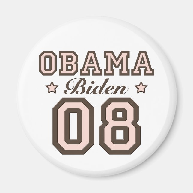 Imán Obama Biden 08 Magnet (Frente)