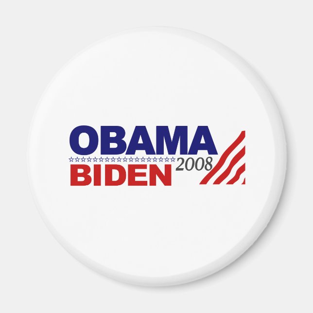 Imán Obama Biden 2008 (Frente)