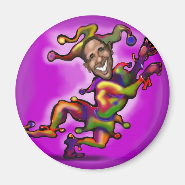 Imán Obama Clown (Frente)