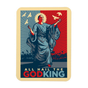 Imán Obama Godking Premium Magnets