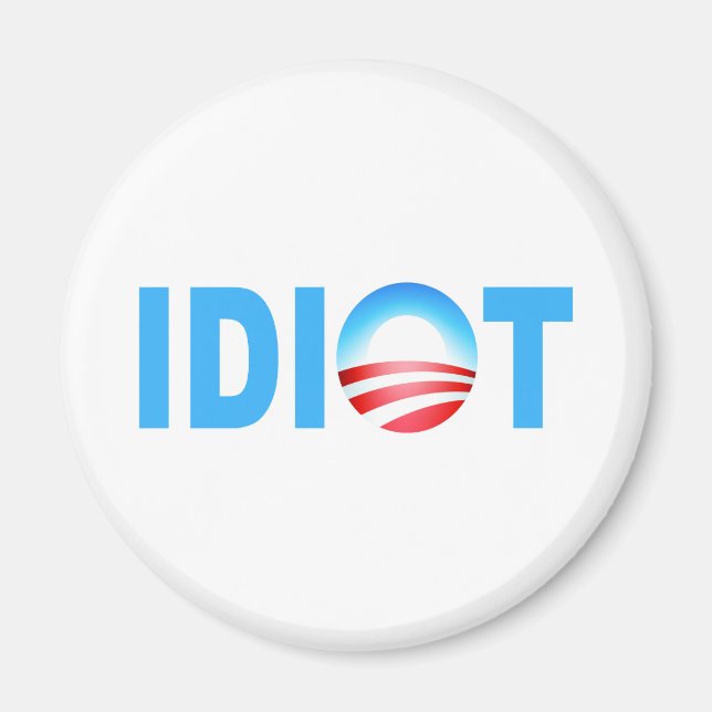 IMÁN OBAMA IDIOT (Frente)