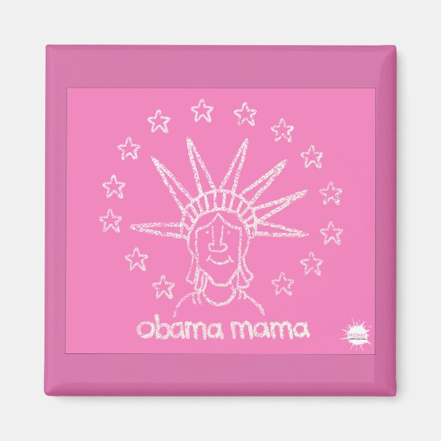 Imán OBAMA-MAMA Magnet (Frente)