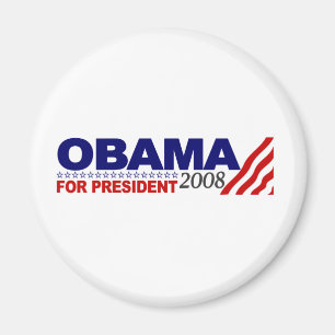 Imán Obama Para El Presidente 2008