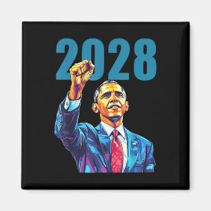 Imán Obama Para El Presidente 2028 Obama 48º Presidente