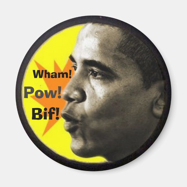 Imán Obama Pop Art Magnet (Frente)