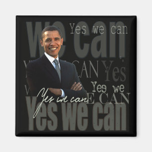 Imán OBAMA - Sí podemos