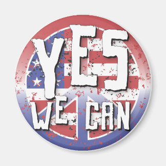 Imán OBAMA Sí Podemos La Paz Signo Magnet 89420