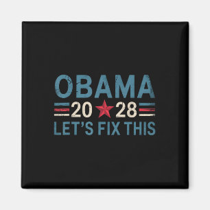 Imán Obama Viñeta Retro Patriótico Protesta Política 20
