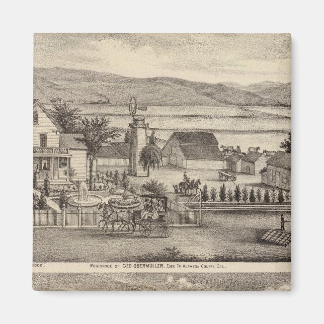 Imán Obermuller, residencias Wille (Frente)