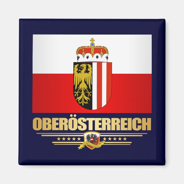 Imán Oberosterreich (Alta Austria) (Frente)